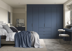 Avon Indigo Blue Fitted Bedroom Furniture