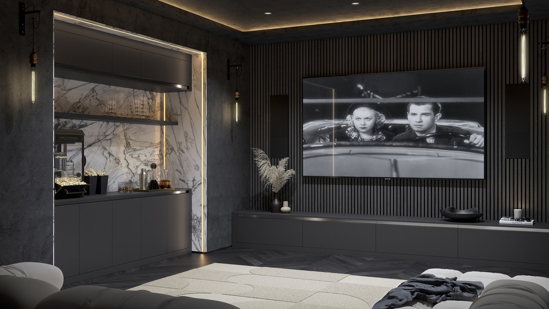 Bespoke Media Units, Fitted Media Units Made to Measure UK | Hammonds