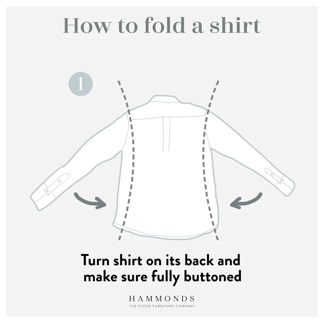 Folding hacks that will save you wardrobe space | Hammonds