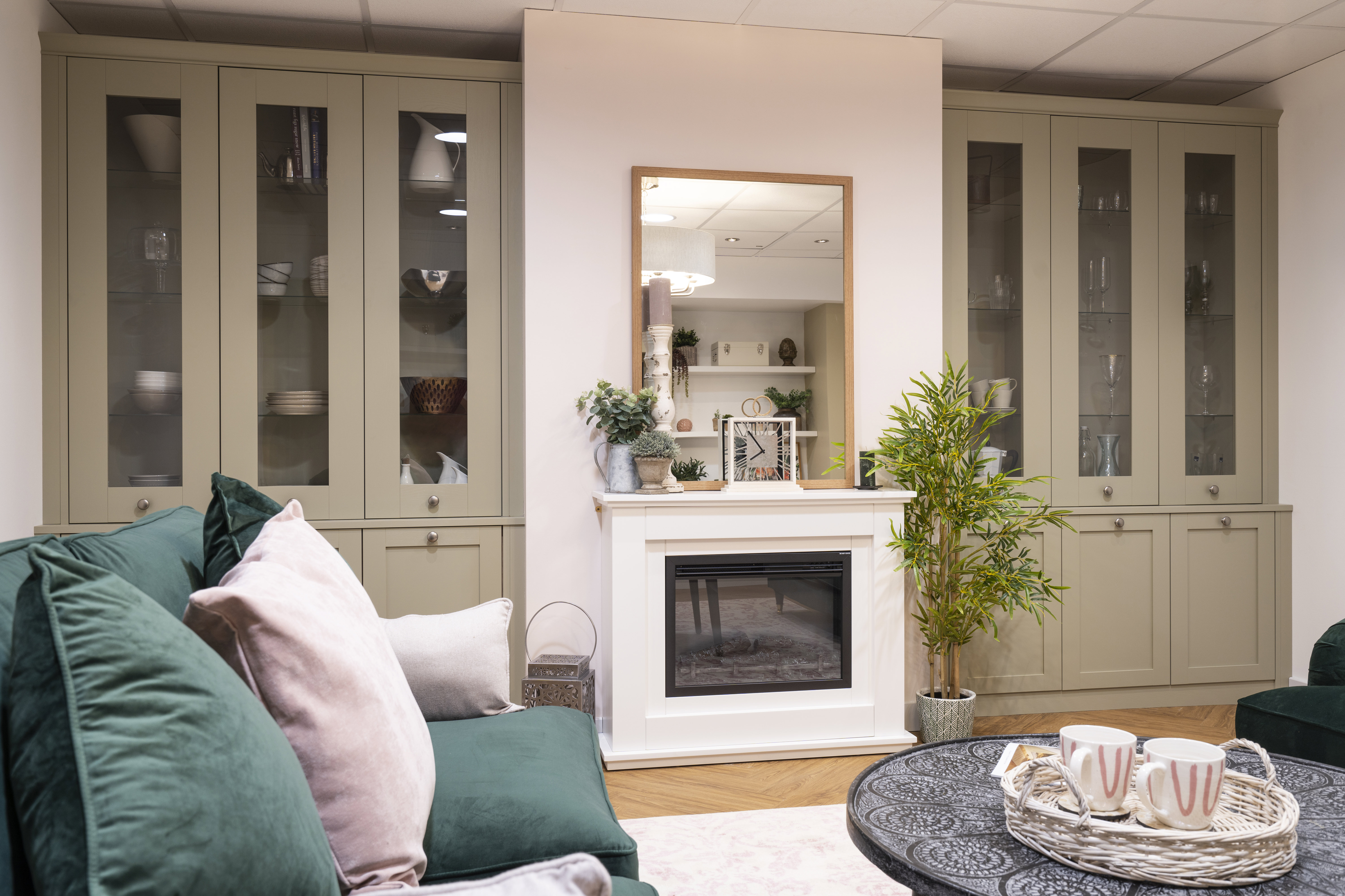 fitted sitting room furniture