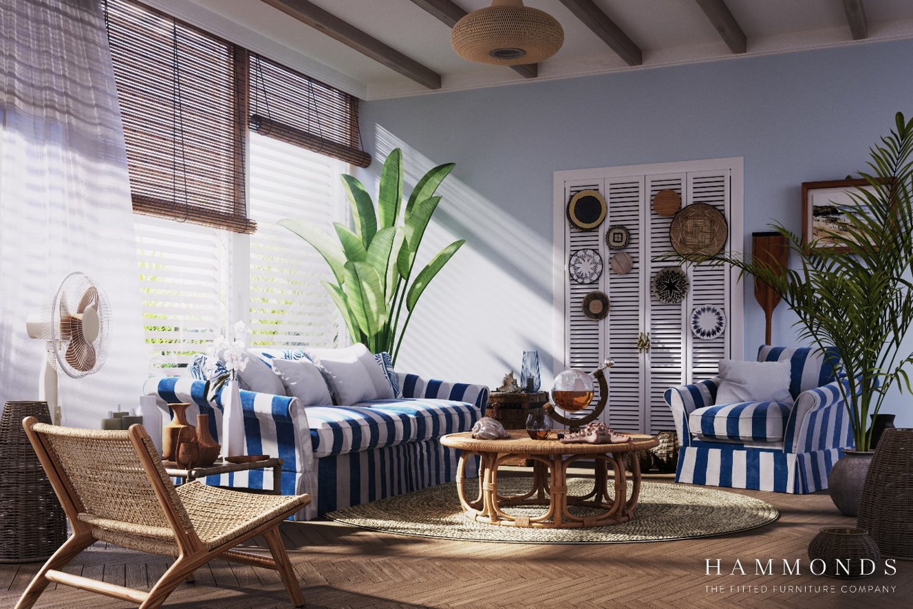 Travel Inspired Living Rooms from Around the World Bahamas