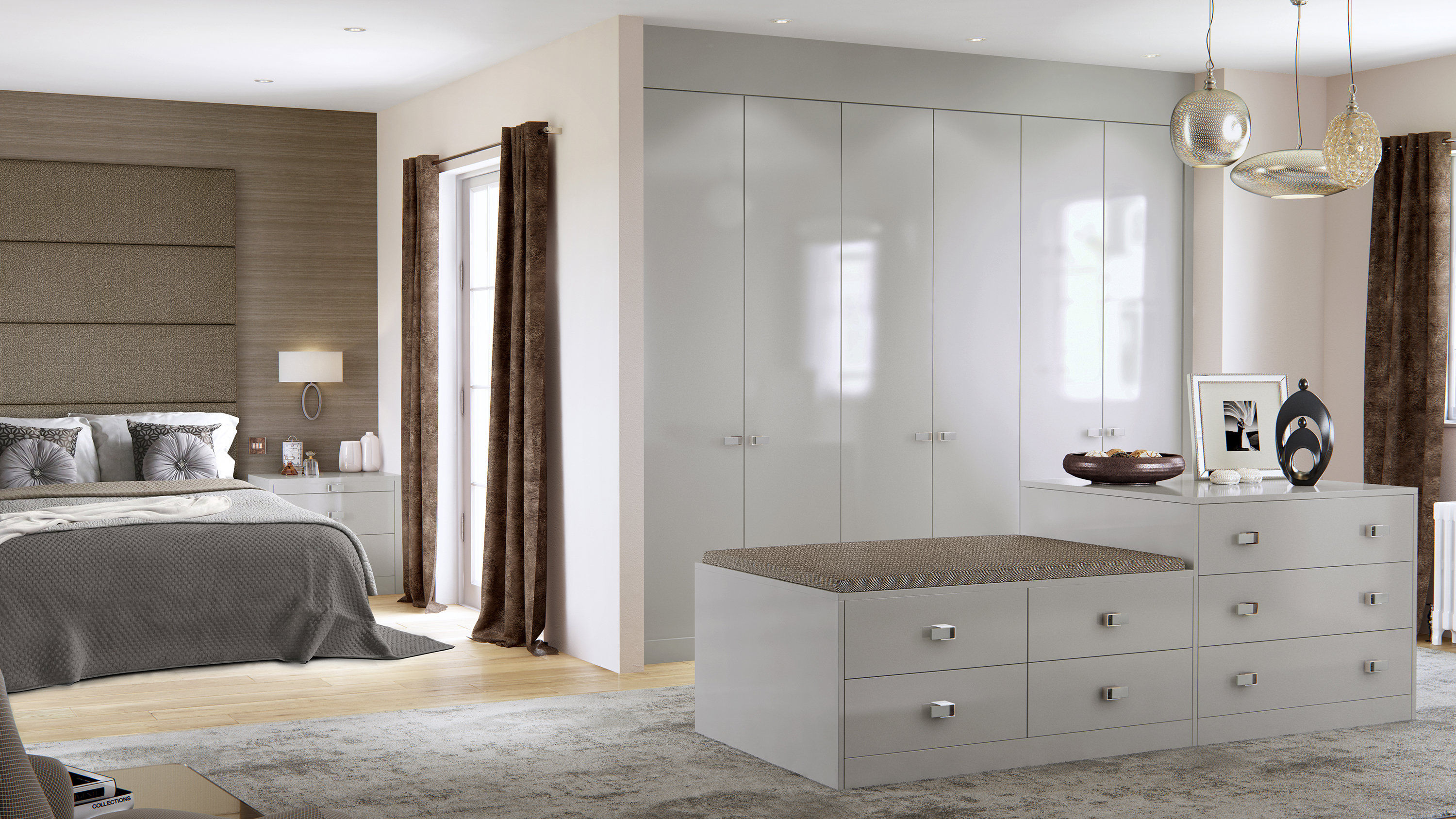 Elkin Cashmere Fitted Bedroom Furniture