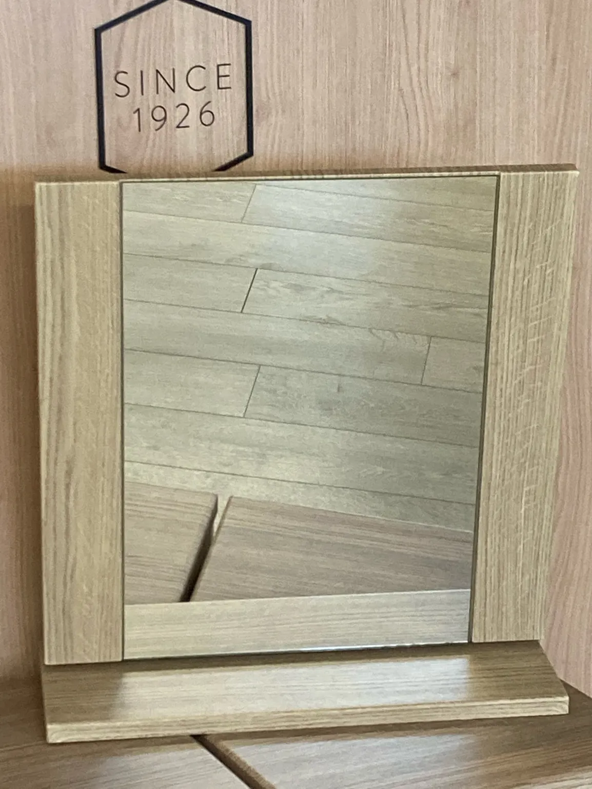 Radley Range in Aragon Oak Mirror