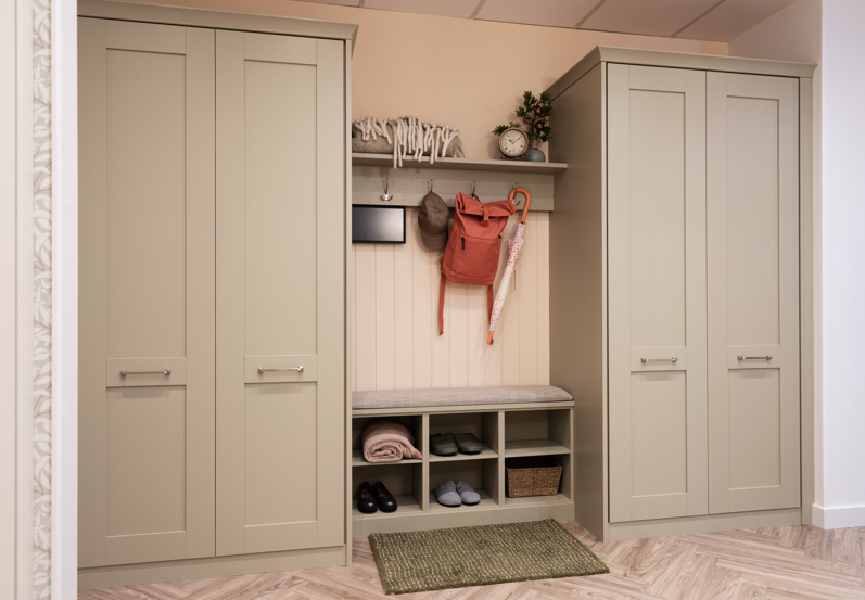 Fitted Boot Room Cabinets, Bespoke Built In Utility Room Cupboards UK ...