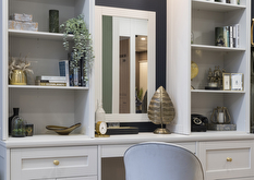 Langton white fitted home office