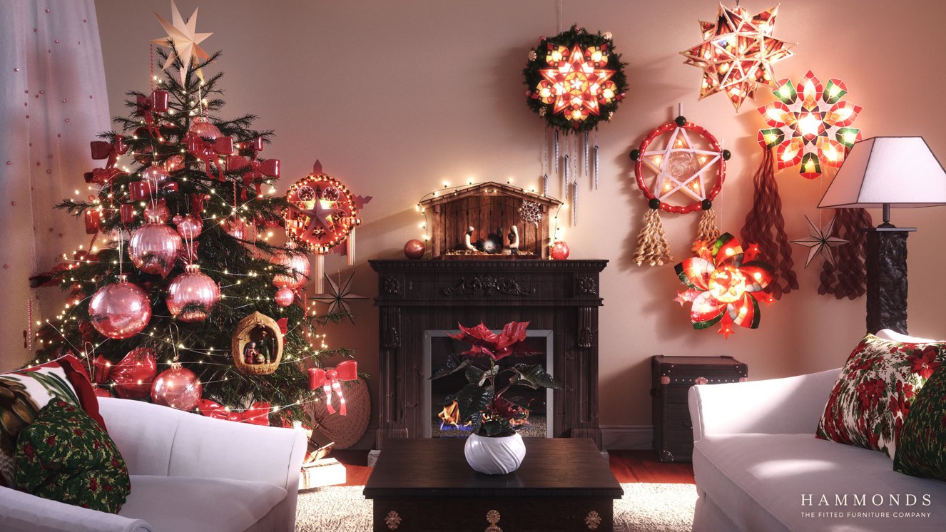 Christmas Living Room Decorations from Around the World 6