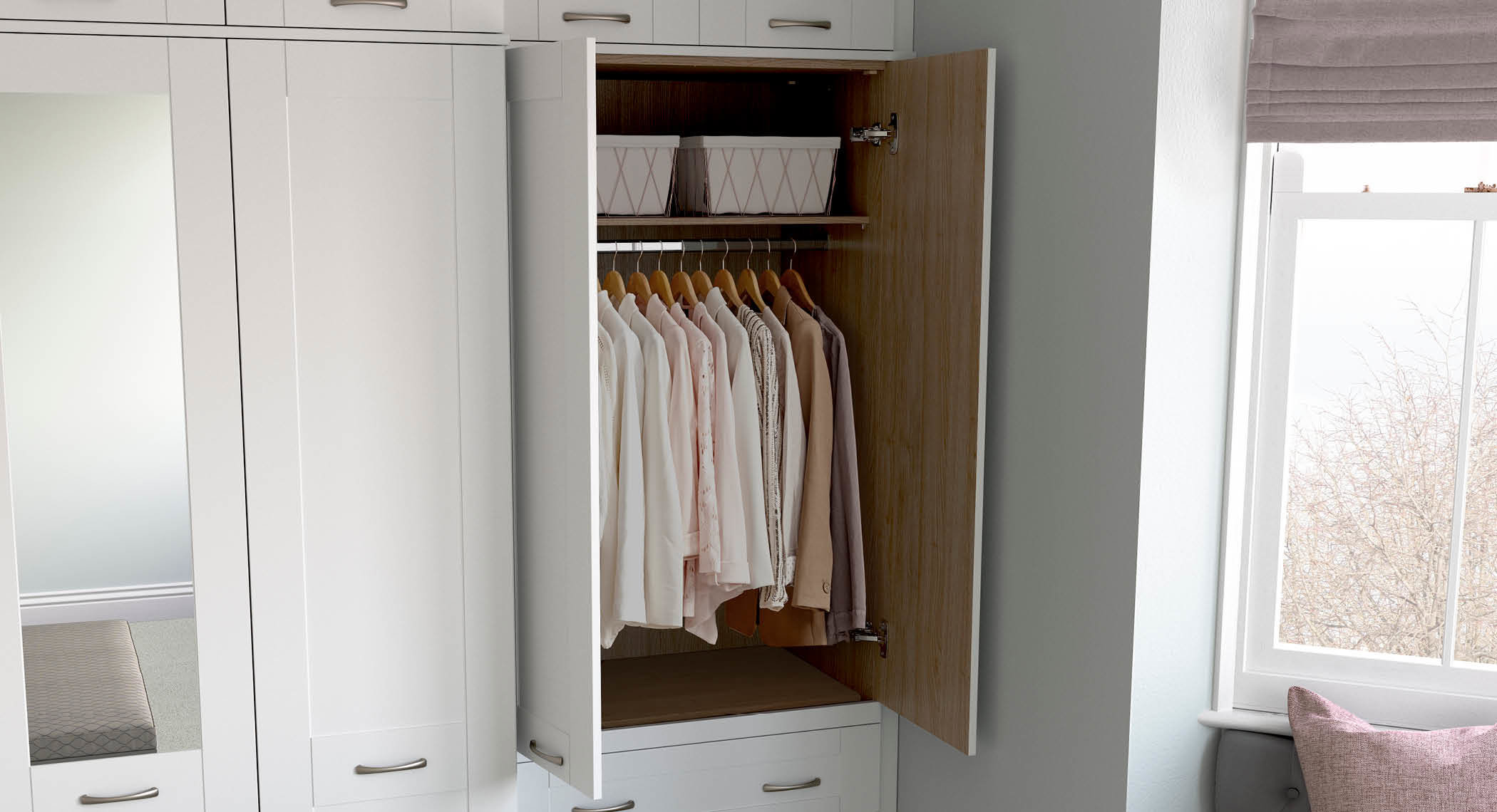 Bedroom Storage Fitted Wardrobe Storage Ideas Built in Wardrobe