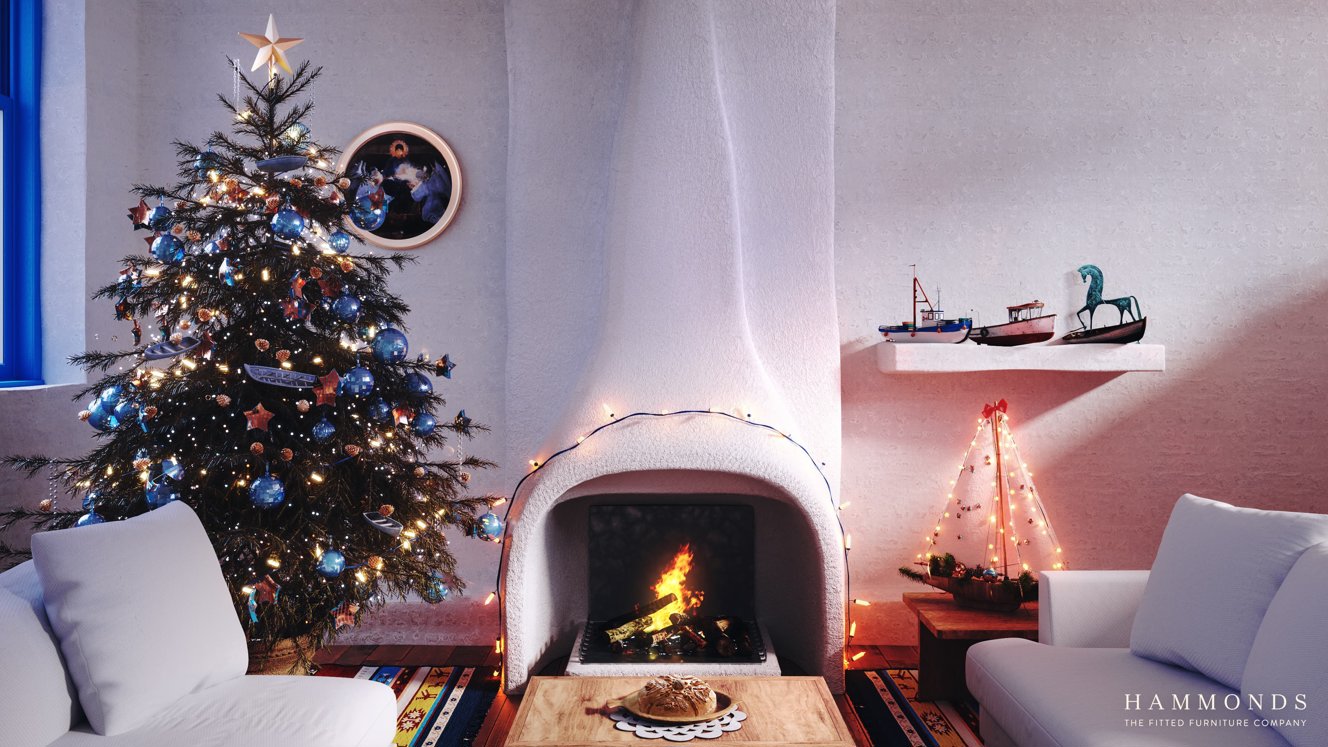 Christmas Living Room Decorations from Around the World 4